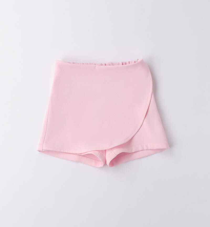 Shorts eleganti bambina ROSA-2762