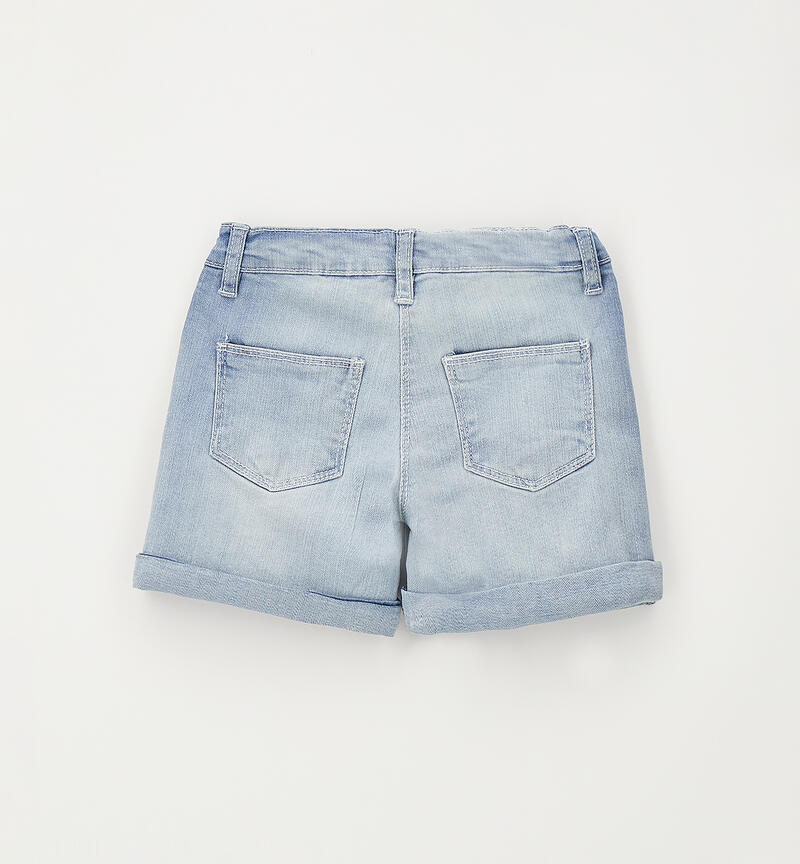 Girls' denim shorts LAVATO CHIARISSIMO-7300