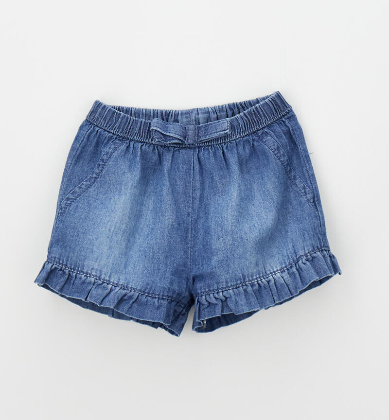 Minibanda baby shorts STONE WASHED CHIARO-7400