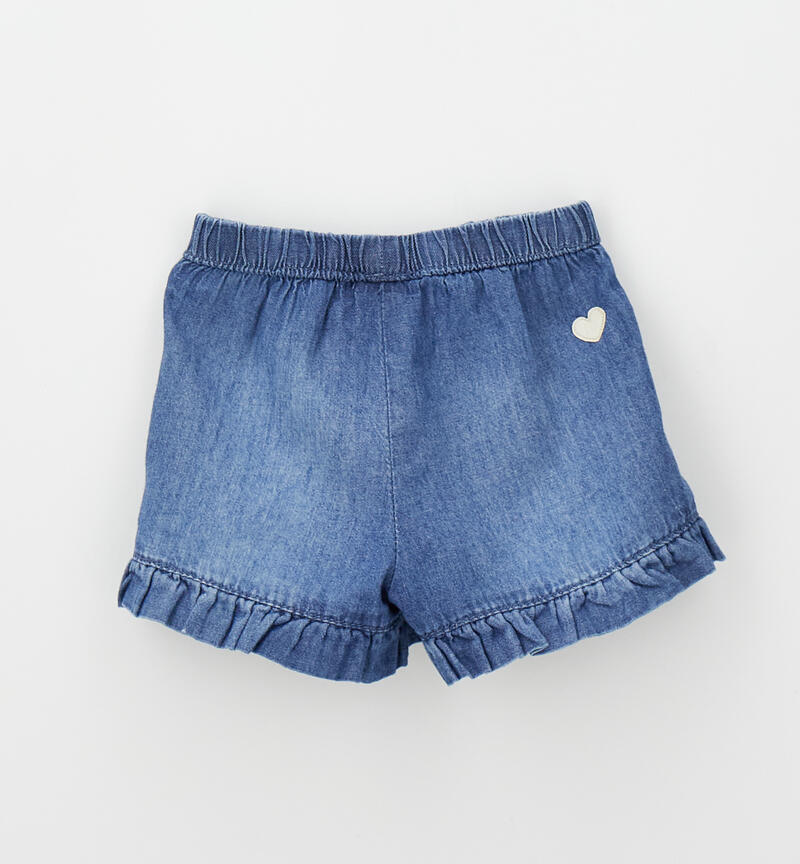 Minibanda baby shorts STONE WASHED CHIARO-7400