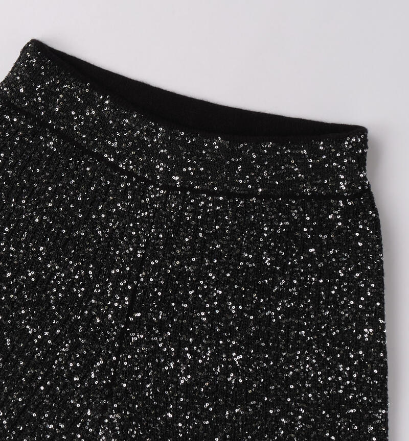 Shorts Sarabanda per ragazza NERO-0658