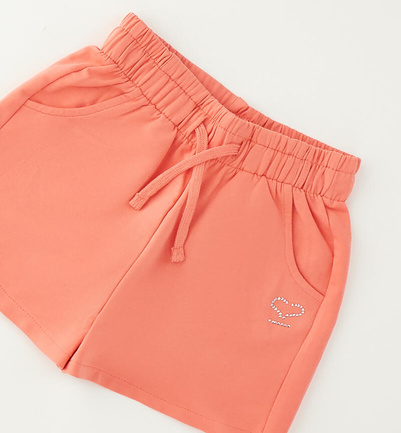 Girls' sports shorts CORALLO-2143