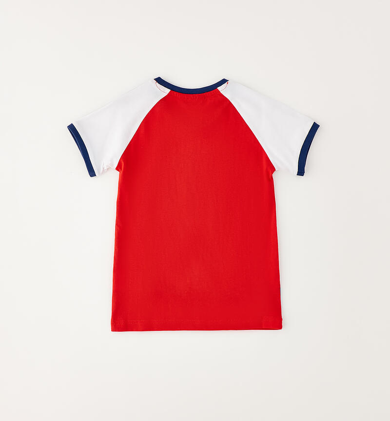 100% cotton children's T-shirt ROSSO-2236