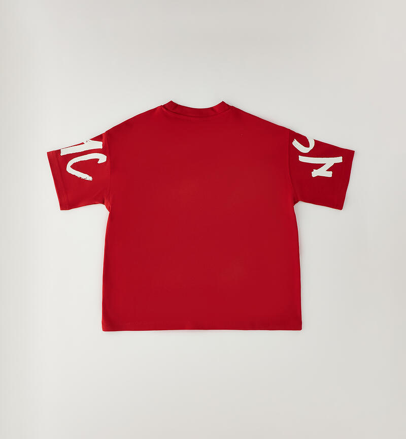 100% Cotton Boys' T-Shirt ROSSO-2267