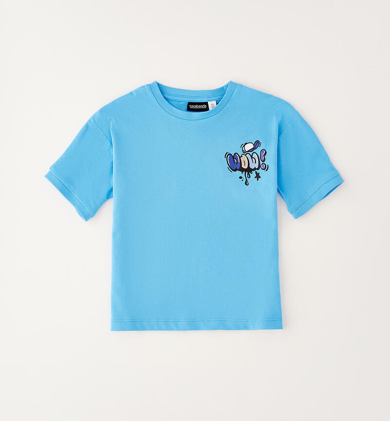 Sarabanda Children's T-Shirt AZZURRO-4016