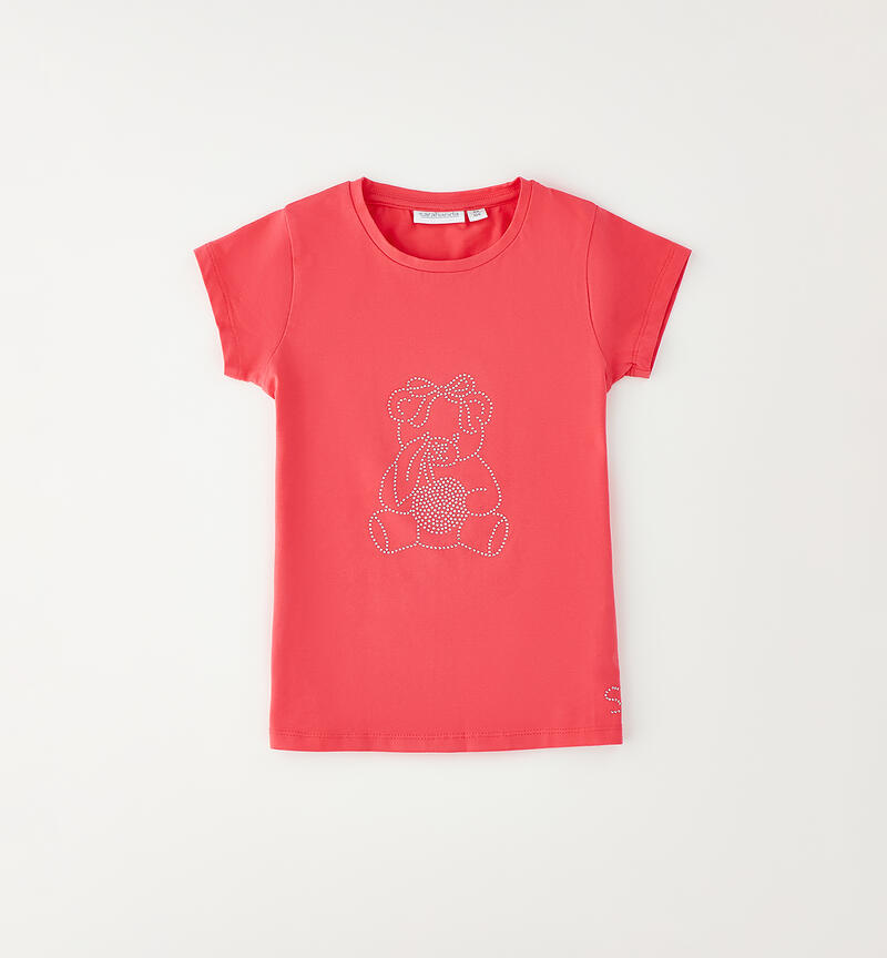 Sarabanda girls' T-shirt CORALLO-2344