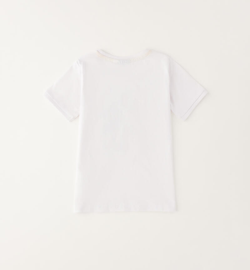 T-Shirt da bambino Sarabanda BIANCO-0113