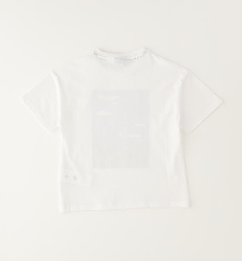 T-shirt da bambino Sarabanda BIANCO-0113