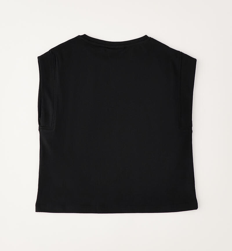 Sarabanda Girls' T-Shirt NERO-0658