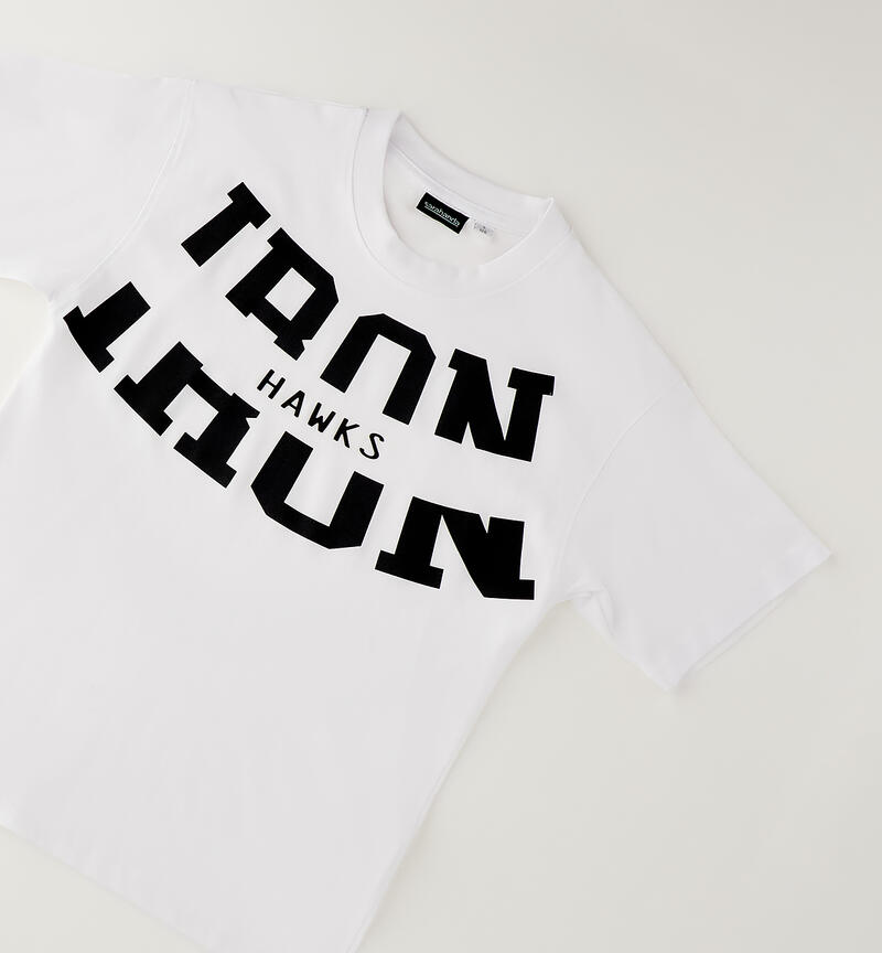 Boy's T-shirt BIANCO-0113