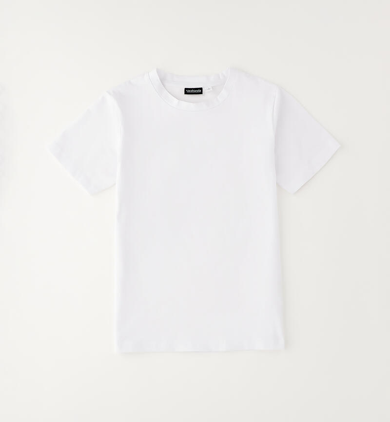 Sarabanda Boys' T-Shirt BIANCO-0113