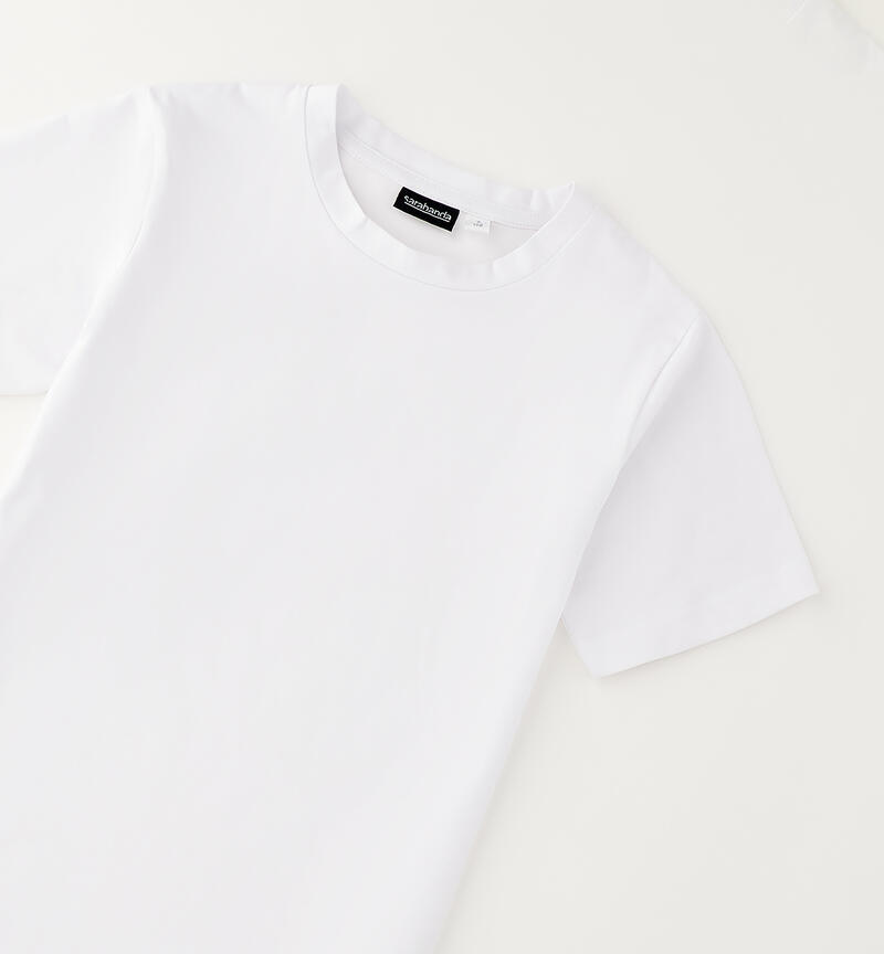 Sarabanda Boys' T-Shirt BIANCO-0113