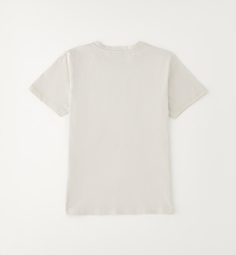 Sarabanda Boys' T-Shirt ECRU'-0432