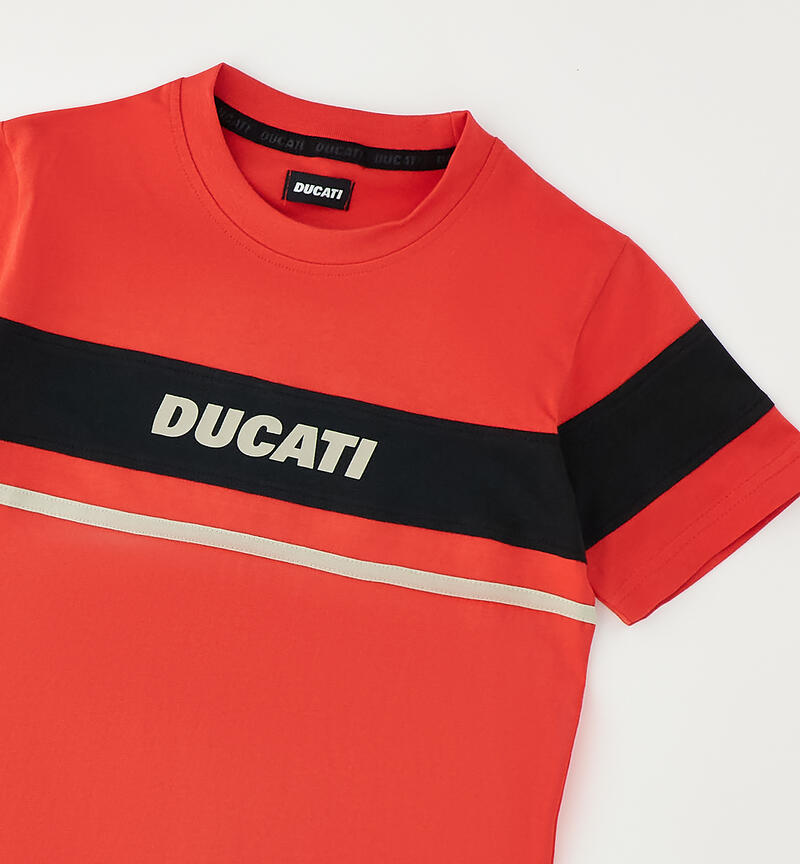 Ducati T-shirt for boys ROSSO-2236