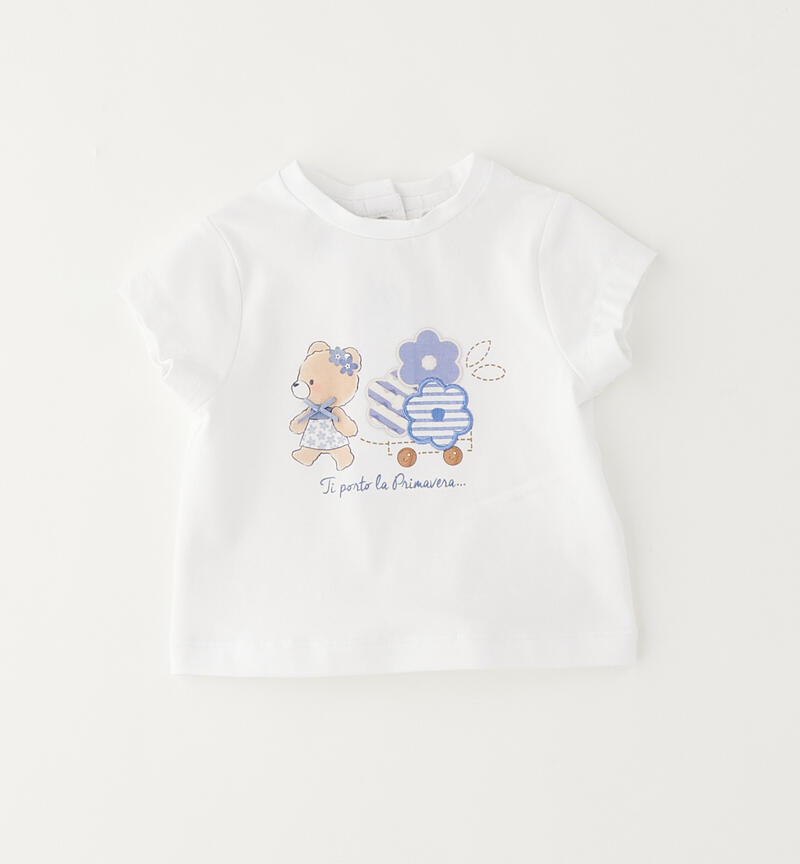 Minibanda Baby T-Shirt BIANCO-0113