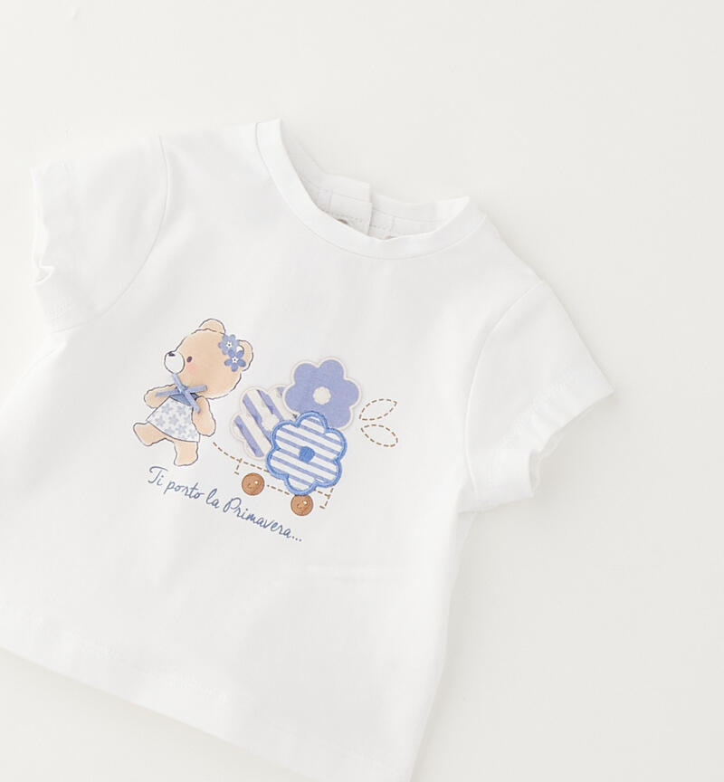 Minibanda Baby T-Shirt BIANCO-0113