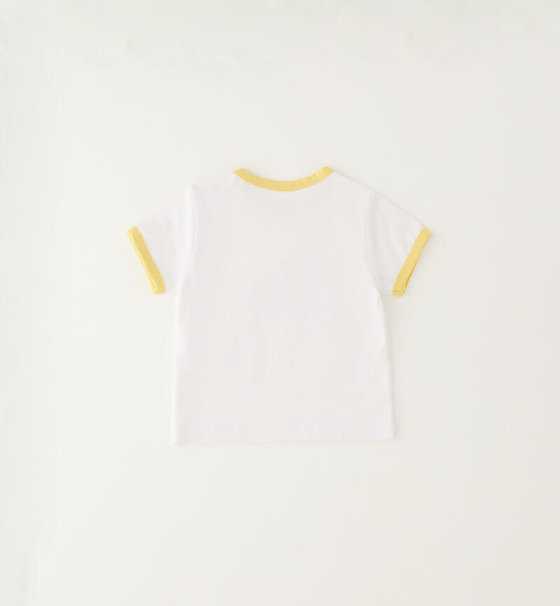 T-Shirt neonato Minibanda BIANCO-0113
