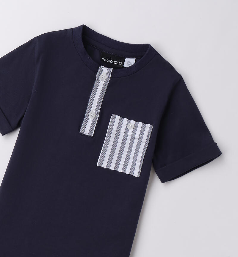 T-Shirt per bambino NAVY-3854