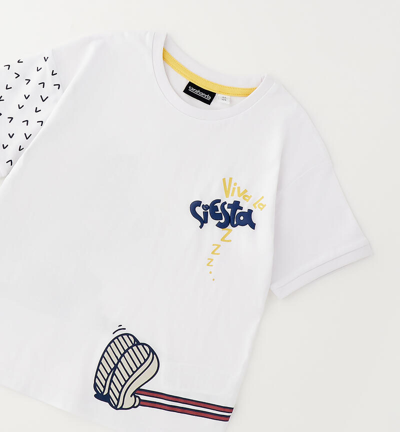 T-Shirt per bambino Sarabanda BIANCO-0113