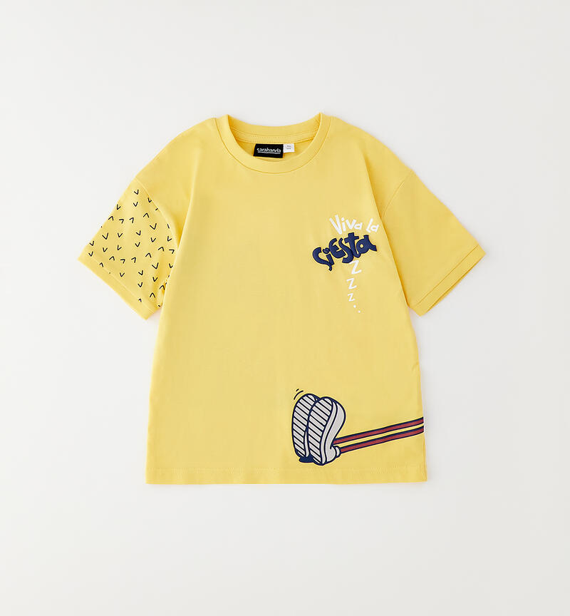 T-Shirt per bambino Sarabanda GIALLO-1624