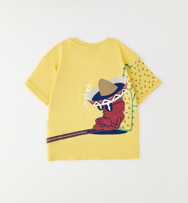 T-Shirt per bambino Sarabanda GIALLO-1624