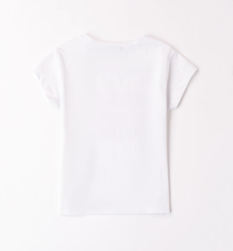 Girls' T-shirt BIANCO-0113