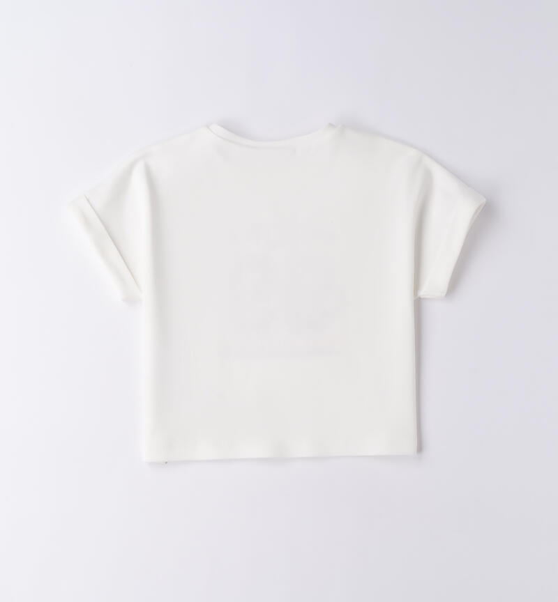 T-shirt per ragazza PANNA-0112