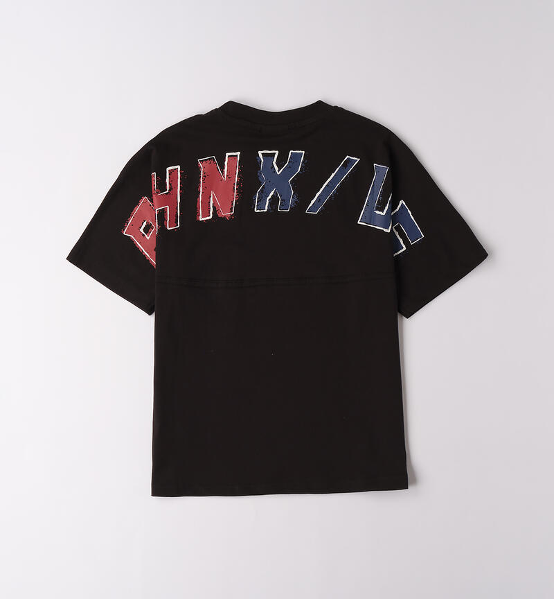 T-shirt per ragazzo NERO-0658