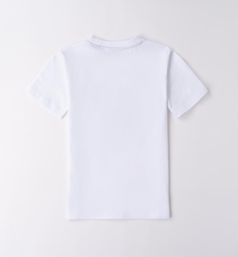 T-shirt per ragazzo Sarabanda BIANCO-0113