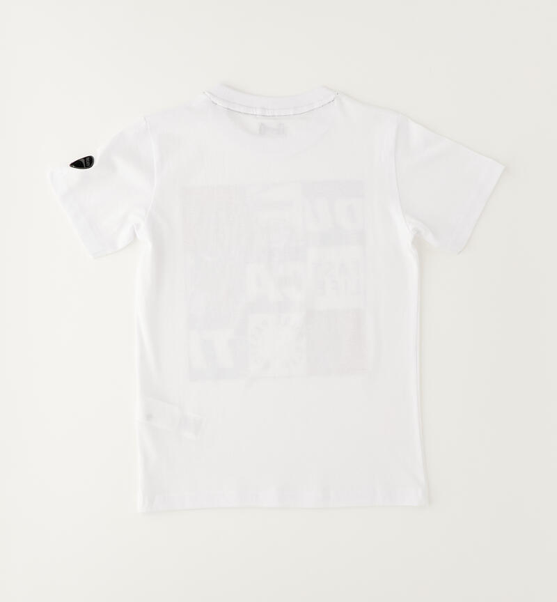 T-shirt ragazzo Ducati BIANCO-0113