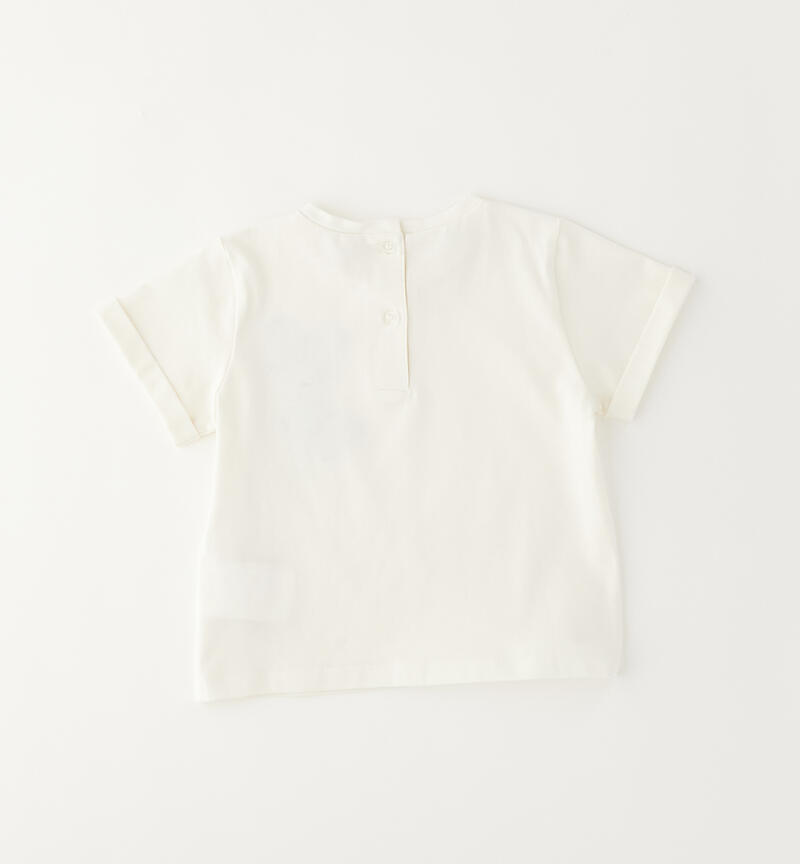 Sarabanda T-shirt for girls LATTE-0115