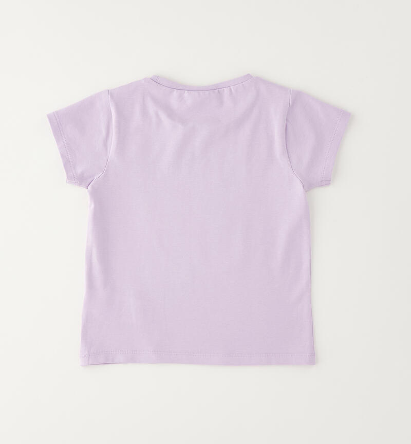 Sarabanda T-shirt for girls LILLA-3391