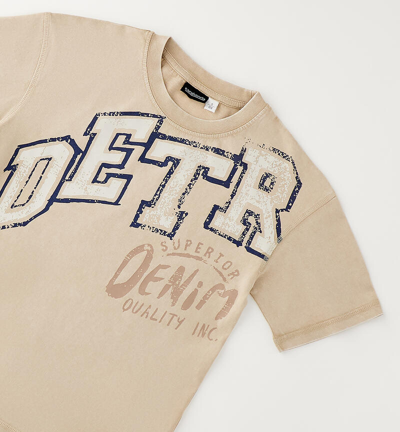 Sarabanda boy's T-shirt BEIGE-0471