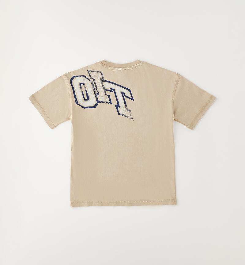 Sarabanda boy's T-shirt BEIGE-0471