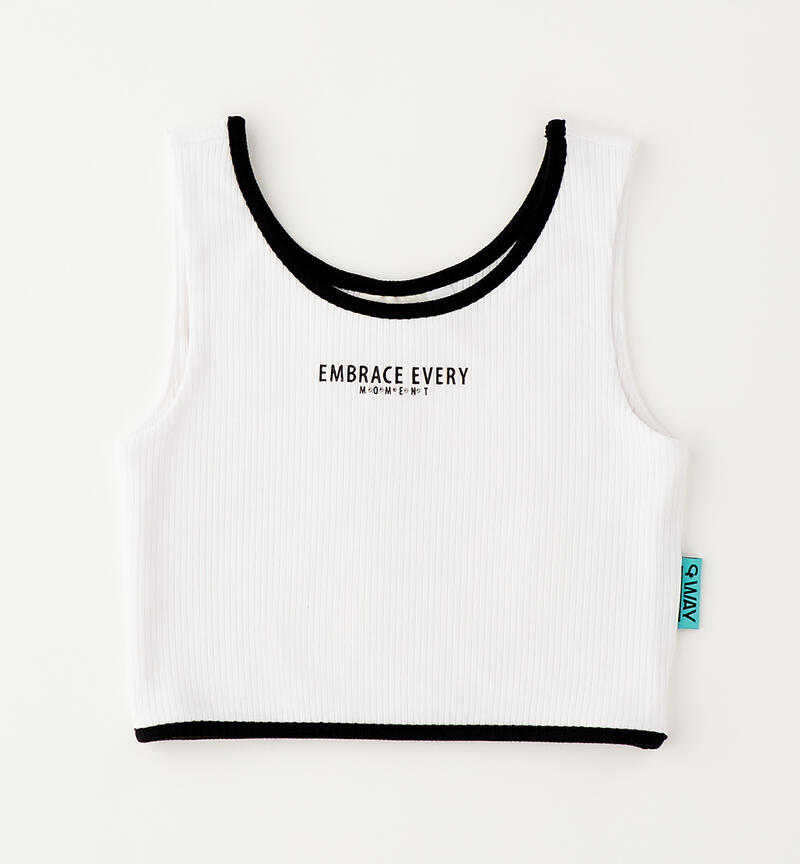 Top for girls BIANCO-0113