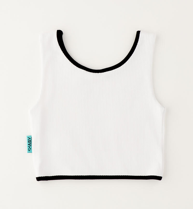 Top for girls BIANCO-0113
