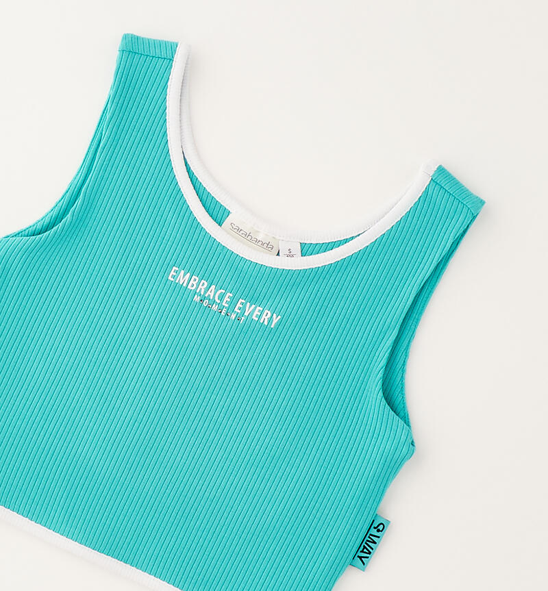 Top for girls VERDE-4452