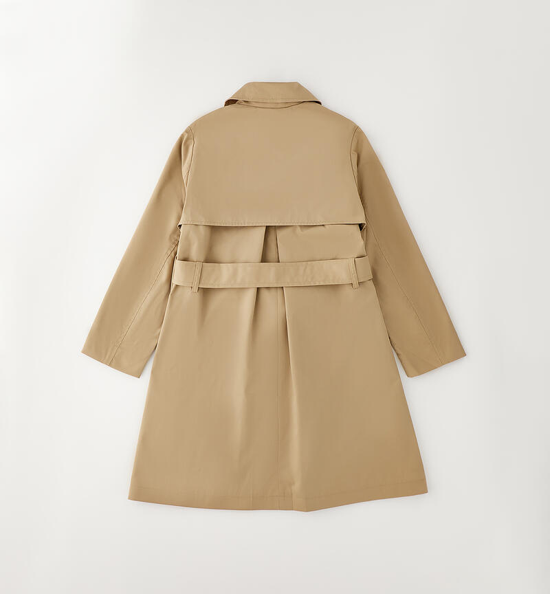 Sarabanda Girl's Trench Coat BEIGE -0746