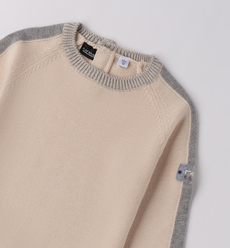 Tricot bambino invernale ECRU'-0164