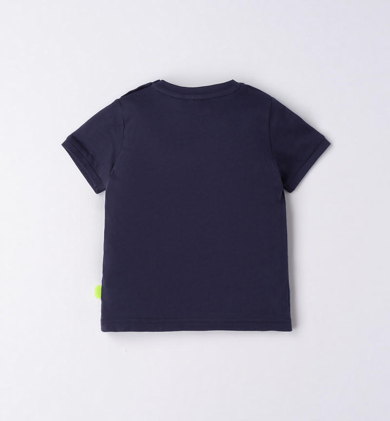 Sarabanda t-shirt for boys from 9 months to 8 years NAVY-3854