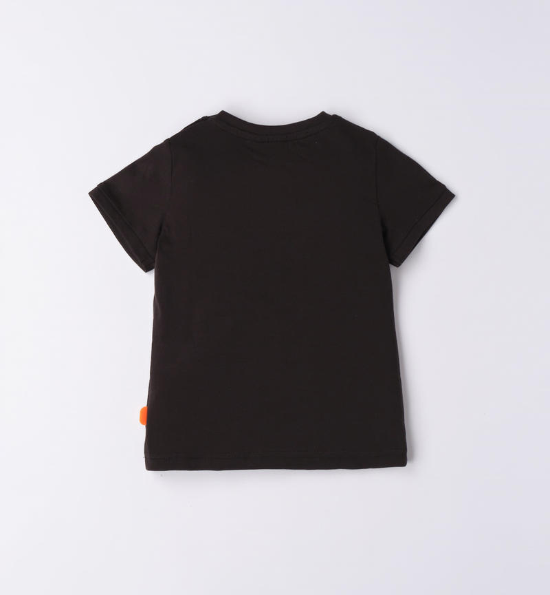 Sarabanda t-shirt for boys from 9 months to 8 years NERO-0658