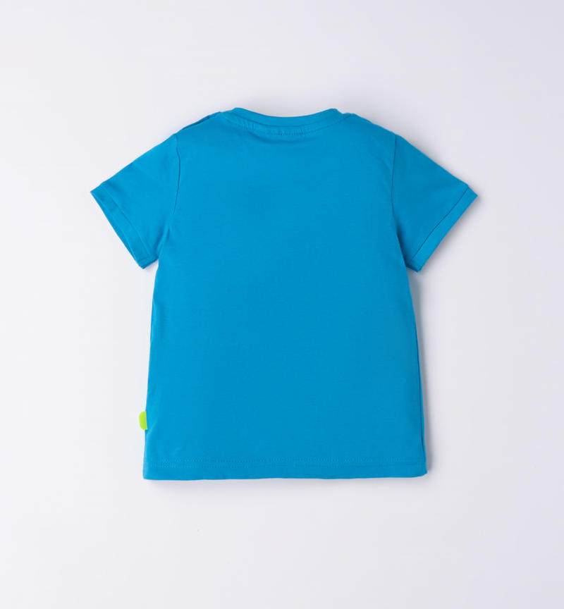 T-shirt bambino da 9 mesi a 8 anni Sarabanda TURCHESE-4033