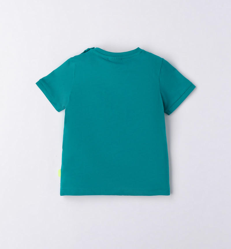 Sarabanda t-shirt for boys from 9 months to 8 years VERDE-4456