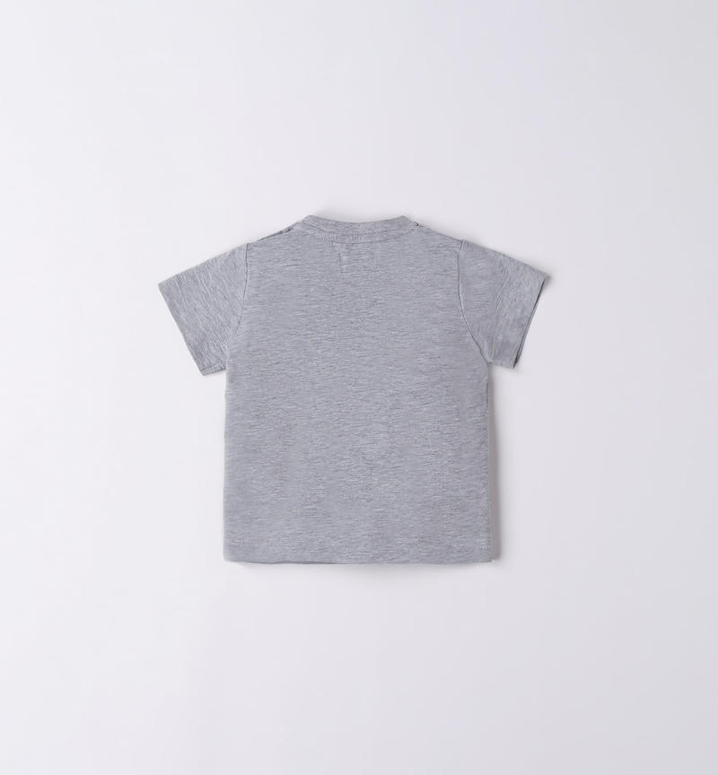 T-shirt bimbo Ducati da 3 a 24 mesi GRIGIO MELANGE-8992