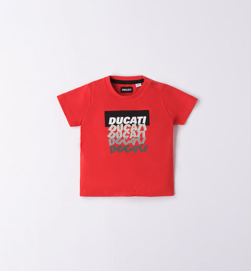 Ducati t-shirt for boys from 3 to 24 months ROSSO-2236