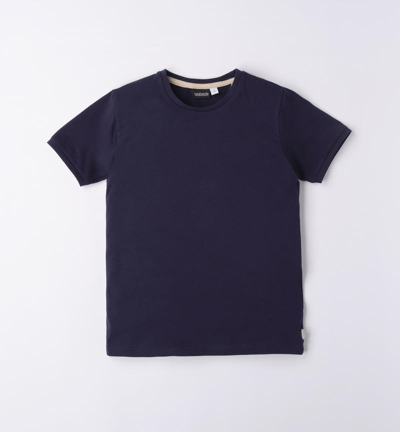 Sarabanda t-shirt for boys from 8 to 16 years NAVY-3854