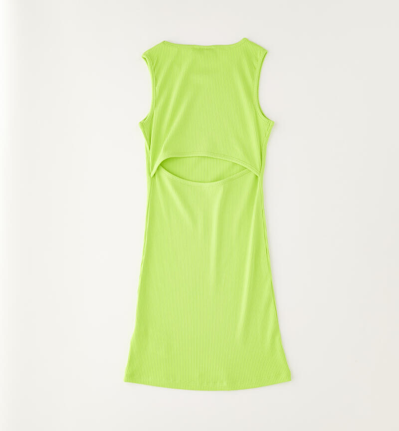 Tubino per bambina Sarabanda LIME -5228