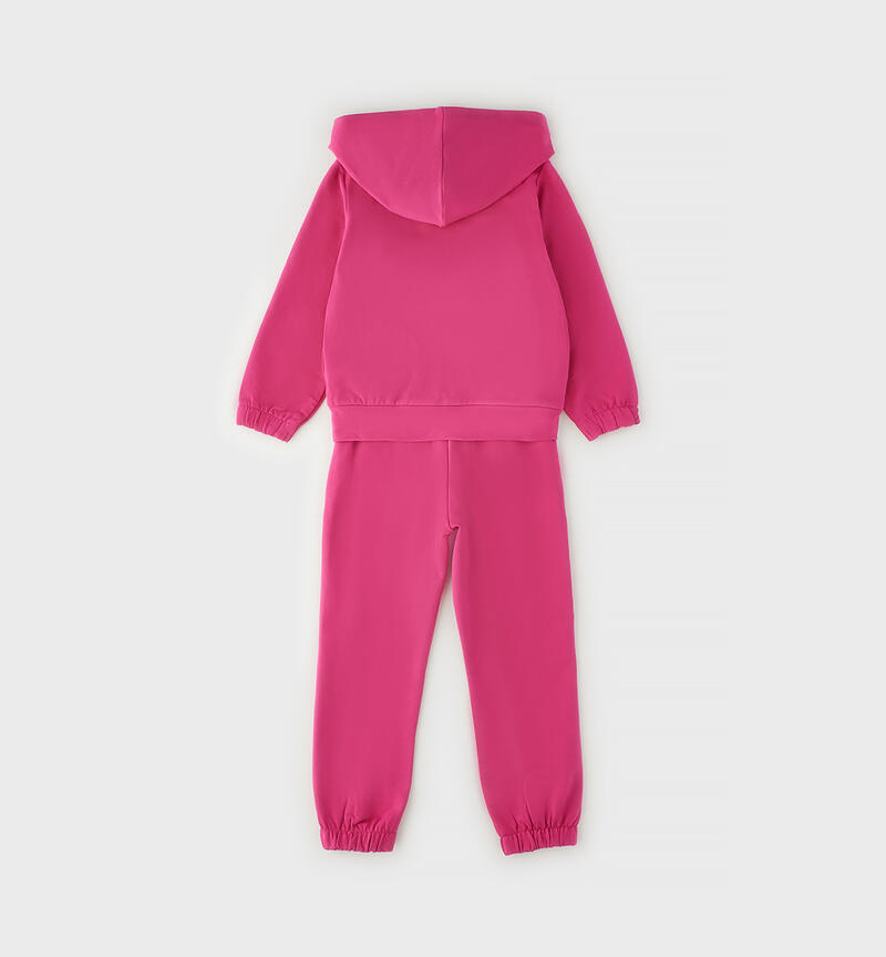 2-piece tracksuit for girls FUXIA-2453