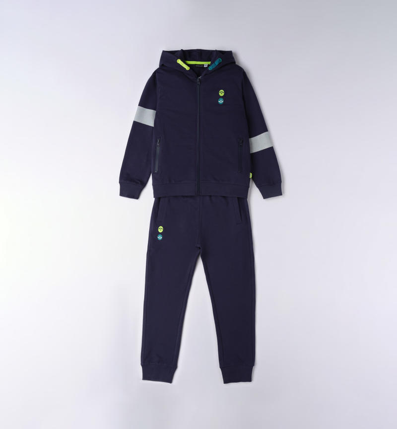 Tuta baggy ragazzo da 8 a 16 anni Sarabanda NAVY-3854