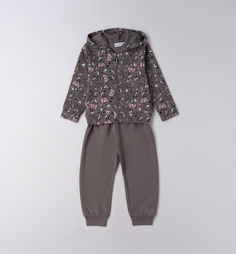 Tuta bambina Sarabanda GRIGIO SCURO-0564